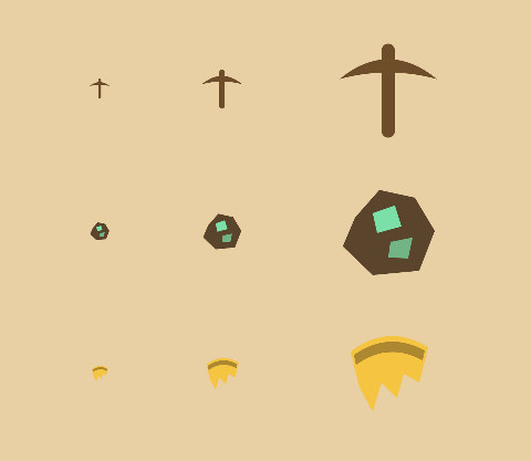 A pickaxe's durability.